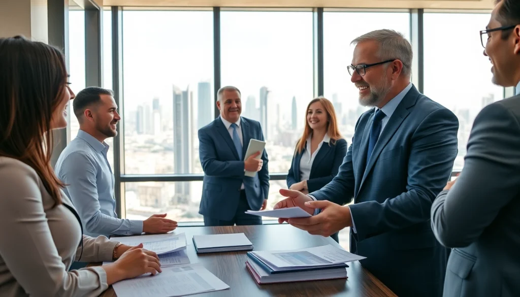 Engage with Quickplus Business Consultants in a vibrant and professional workspace.