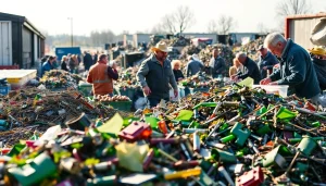 Schrotthandel Bottrop: Fachgerechte Altmetallentsorgung auf unserem Schrottplatz.