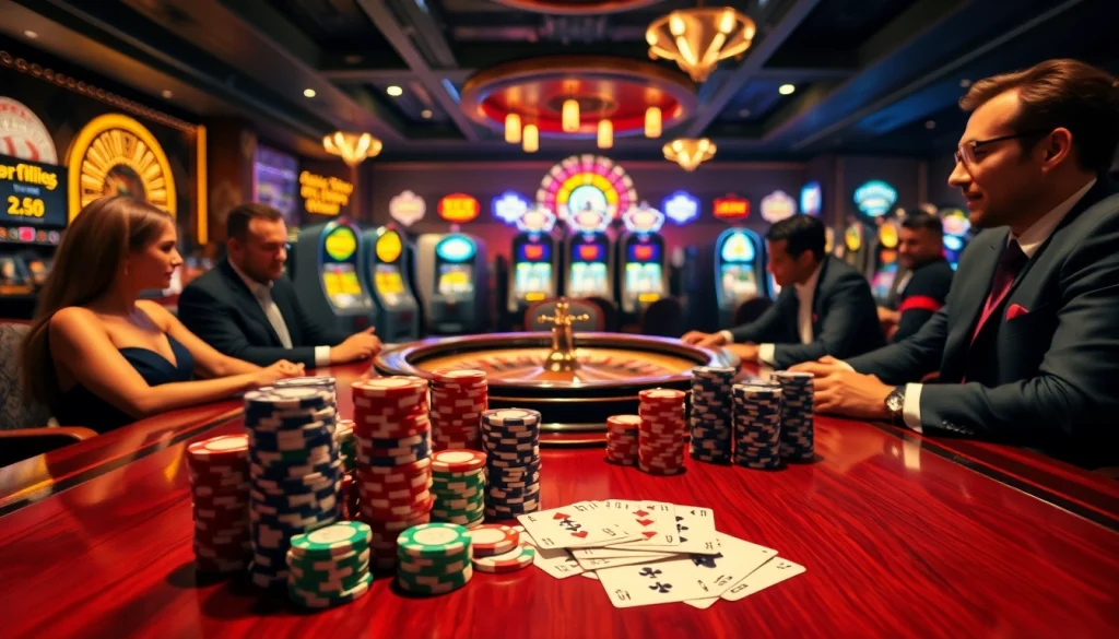 Engage in thrilling casino action with poker chips and cards at https://kkwin68.info/ for exciting gameplay.