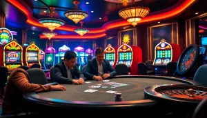 Rasakan sensasi berjudi obraltoto dengan mesin slot berwarna-warni dan meja poker taruhan tinggi.