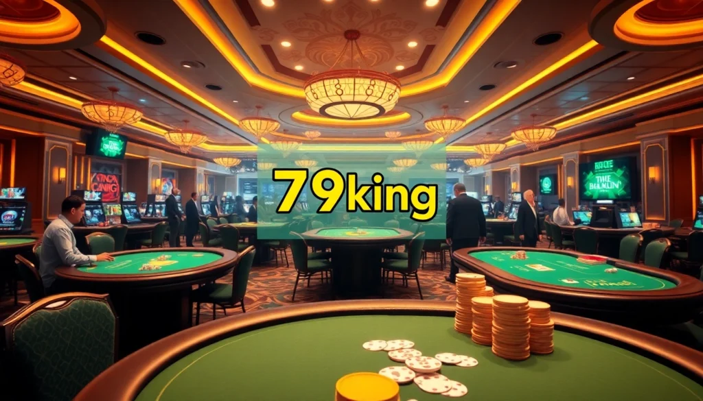 Experience thrilling moments at 79king with vibrant casino gaming and high-stakes action.