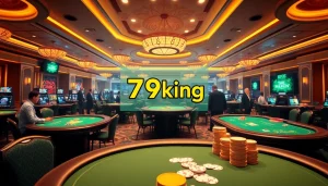 Experience thrilling moments at 79king with vibrant casino gaming and high-stakes action.
