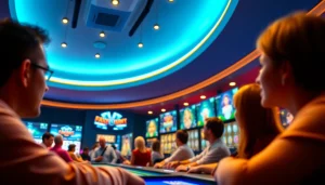 Engaging view of Trang chủ GG88 showcasing popular casino games in a modern online betting interface.