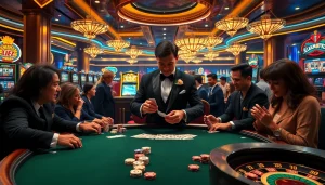 Tải App XN88 to join high-stakes poker excitement with professional dealers and vibrant gaming atmosphere.