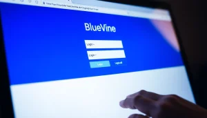Access the BlueVine login page securely by typing the URL carefully.