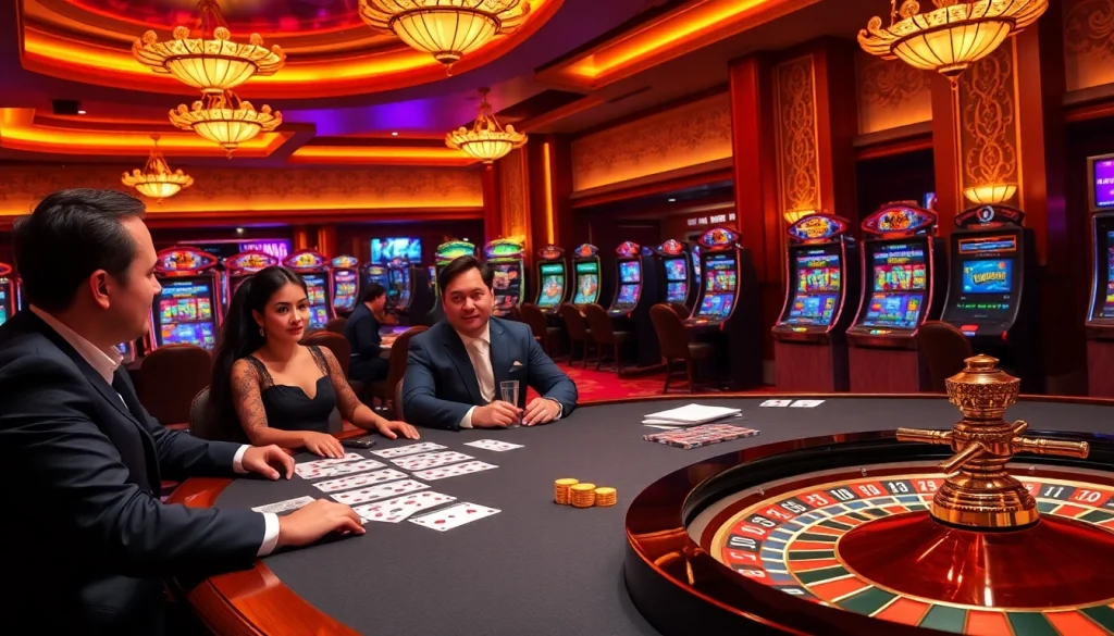 Experience the thrill of Betsson with exciting poker games and vibrant casino visuals.