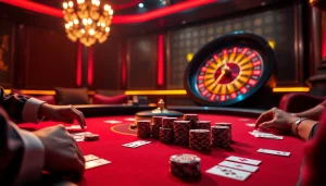 Playing Blackjack at a luxurious casino table in the online shbet environment.