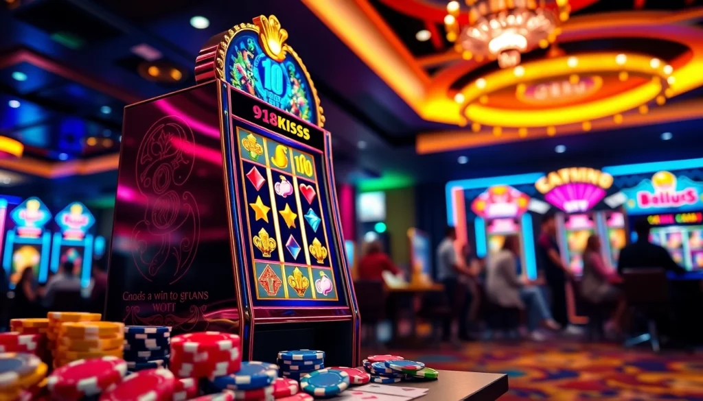 โชว์ 918kiss slot เกมสุดตื่นเต้นในคาสิโนออนไลน์ที่มีบรรยากาศสดใส