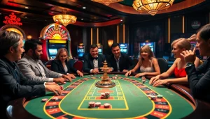 Experience the thrill of gambling at https://32win.football/ with vibrant casino tables and exciting poker games.