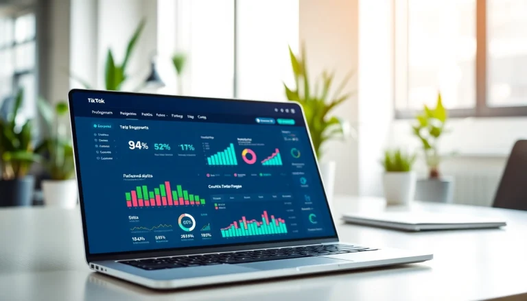 Optimize your TikTok SMM panel experience with a user-friendly interface in a modern office.
