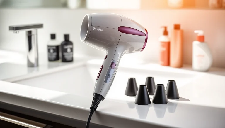 Experience the laifen swift special hair dryer with its stylish design, perfect for fast hairstyling.