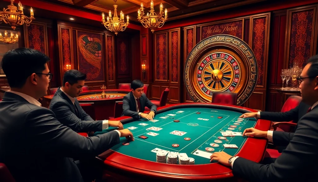 Engage in riveting poker action at https://mm88.sh/ in a luxurious casino atmosphere filled with excitement.