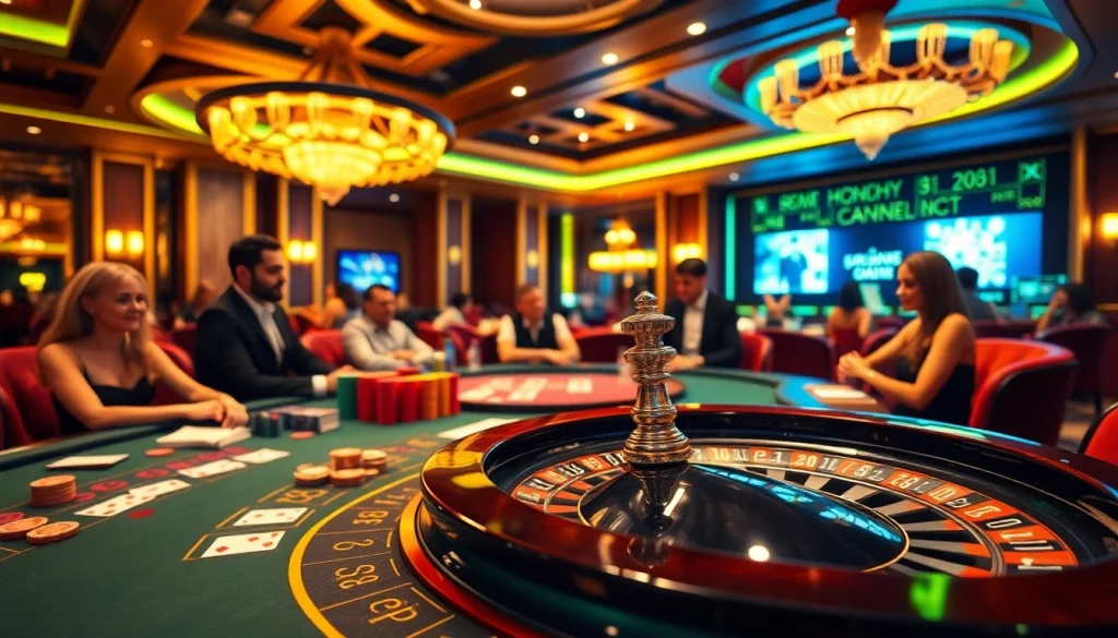 Nếu như vậy bám vào đây as players engage with vibrant casino games, capturing the excitement and strategy of gambling.