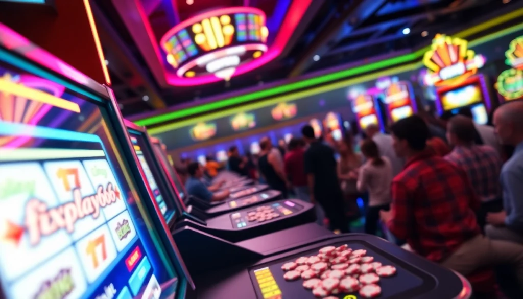 Menangkan pengalaman bermain slot fixplay666 dengan mesin slot yang berkilau dan penuh warna.