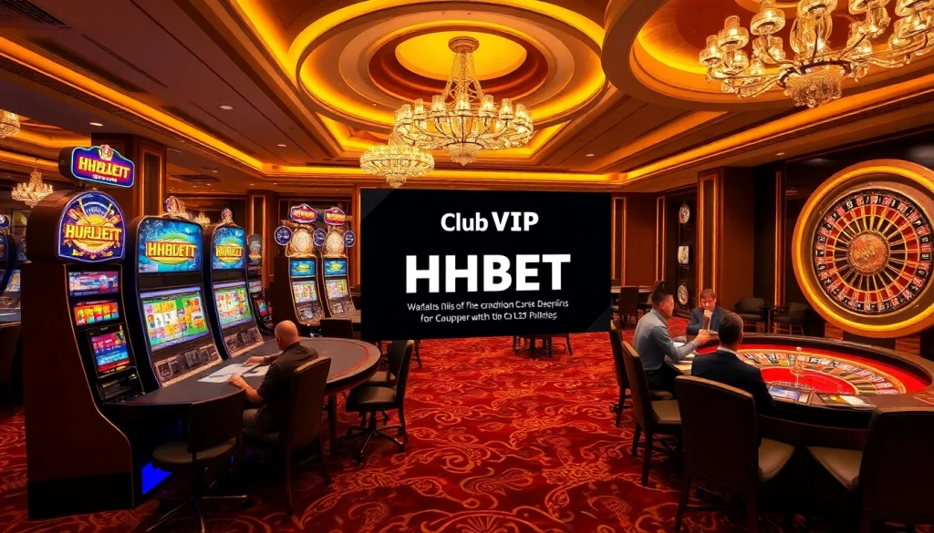 Experience the luxurious Clube VIP HHBET with exclusive bonuses and high-stakes gaming.