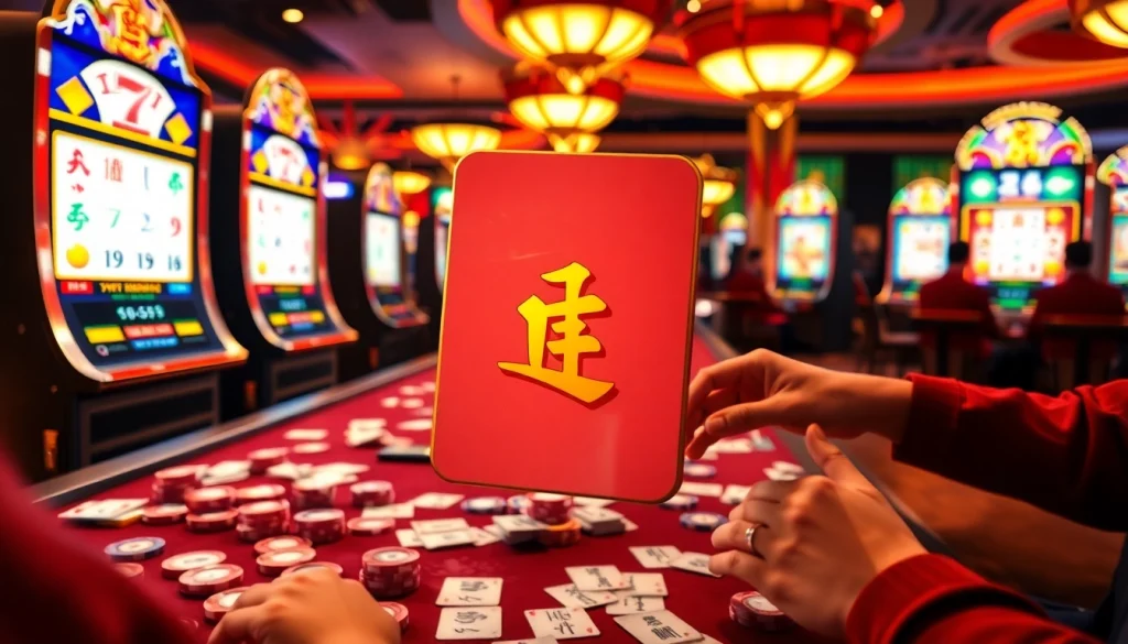 Experience the excitement of Mahjong Ways 2 as players celebrate wins at the vibrant casino.