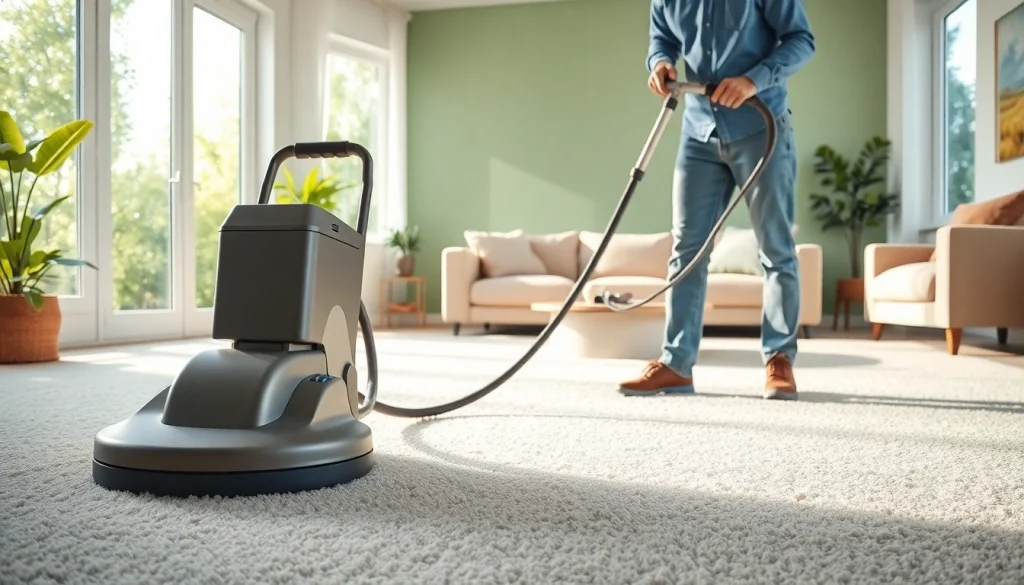 Expert carpet cleaners roseville ca revitalizing a home's interior with modern equipment.