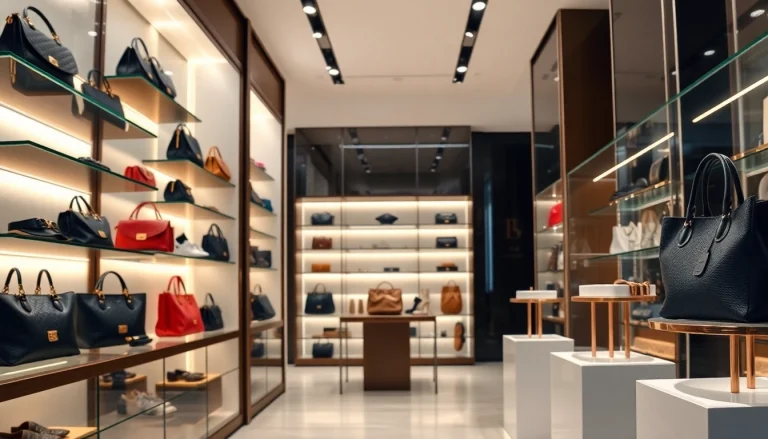 레플리카쇼핑몰에서 고급스러운 미러급 제품을 선보이는 매장 내부 모습입니다.