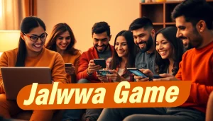Engaged players using different devices to download and play Jalwa Game online.