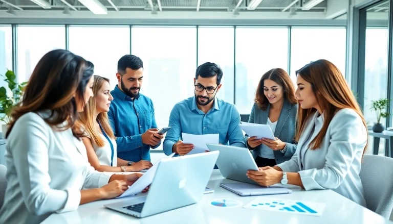 Analyze competitor customer list data in a bright office setting.