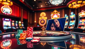 Nonton film indoxxi streaming alongside high-stakes poker action in a luxurious casino setting.