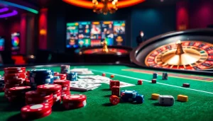 Engage in thrilling roulette action at https://urr88.com/ with vibrant casino elements and professional ambiance.