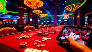 Experience thrilling gameplay in sex games ai at immersive casino tables with vibrant betting elements.
