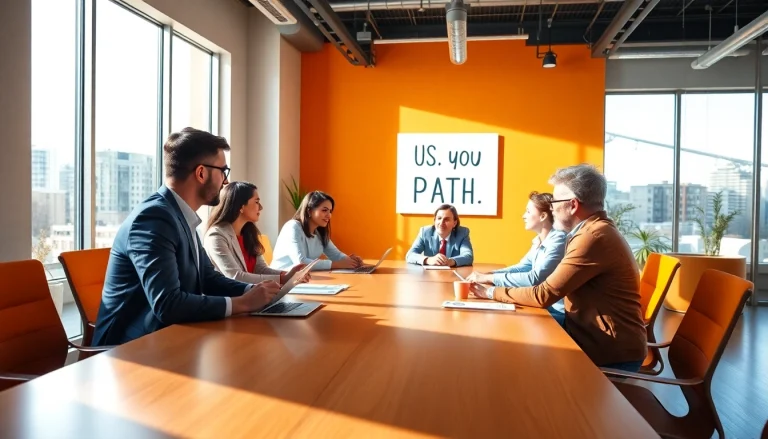 Business coach near me guiding clients in a collaborative setting to enhance growth.