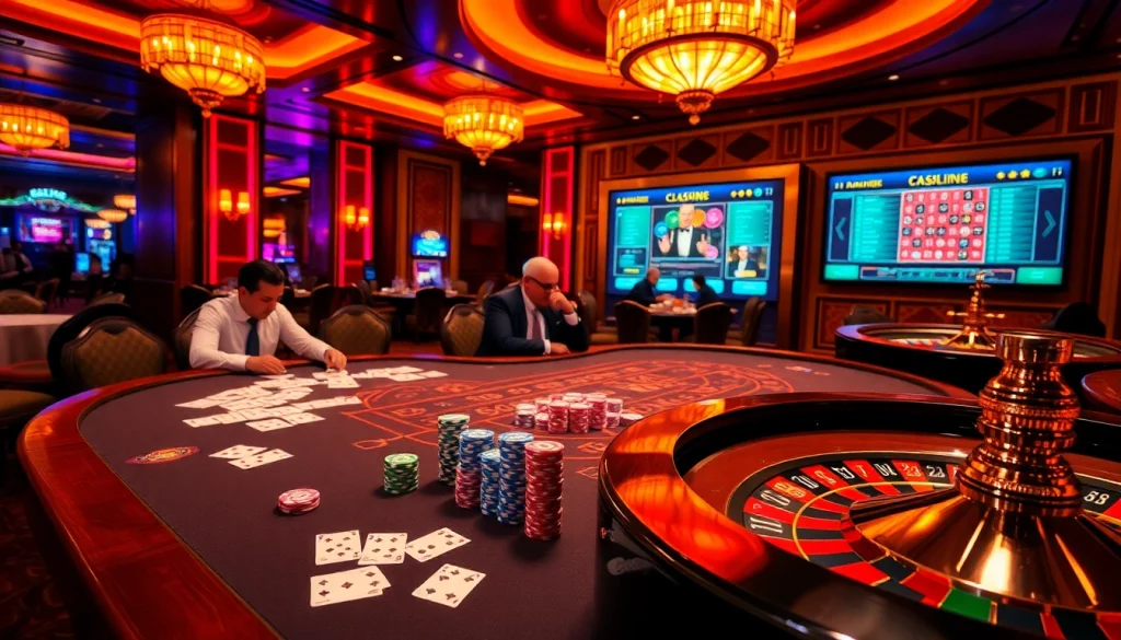 The hidden wiki url enhances the thrill of strategic betting at a vibrant casino poker table.