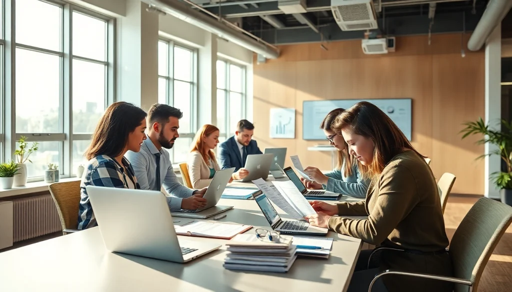 在现代办公场景中，协作团队使用WPS下载，展示生产力。