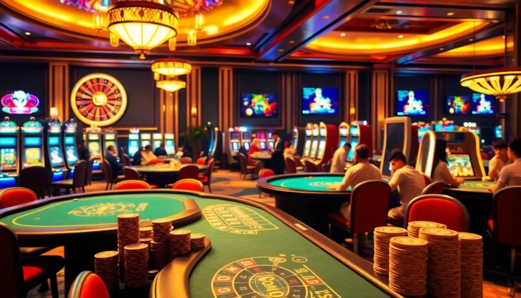 Players enjoying high-stakes poker and slot games while exploring the hidden wiki website for secure links.