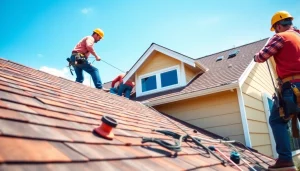 Roofing company in Kirkland, WA installing a high-quality asphalt roof, showcasing professionalism and expertise.