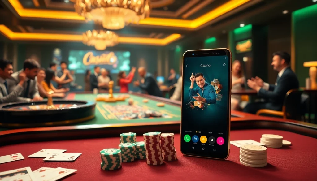 Players enjoying high-stakes games in a luxurious S8 casino environment.