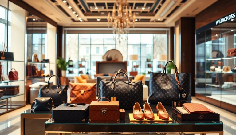 레플리카쇼핑몰에서 고급스러운 레플리카 제품들을 아름답게 진열한 사진