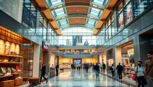 레플리카쇼핑몰에서 다양한 상품을 소개하는 현대적인 쇼핑몰의 모습입니다.