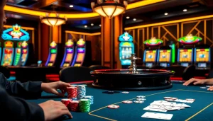 Main poker dan putar roulette bersama para profesional di kasino mewah yang menampilkan KIT4D Link.