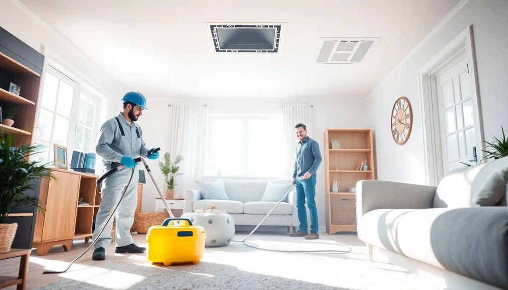 Air Duct Cleaning in Charlotte - Professional technicians ensuring clean ducts and improved indoor air quality.