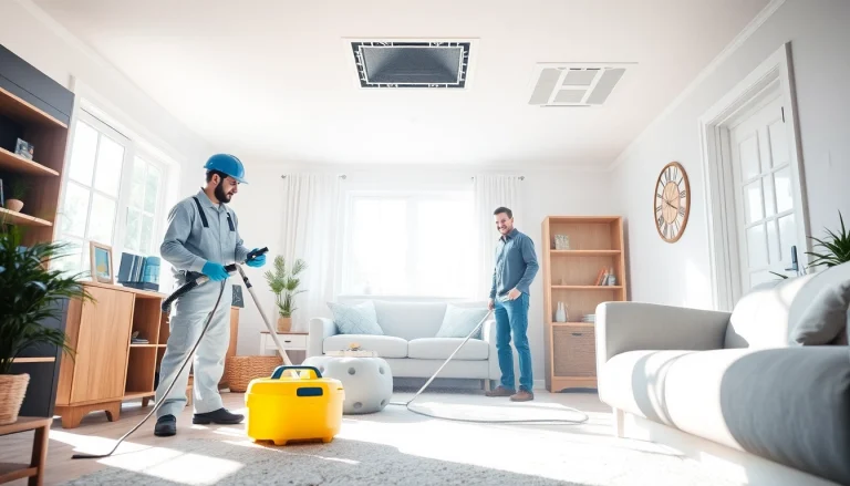 Air Duct Cleaning in Charlotte - Professional technicians ensuring clean ducts and improved indoor air quality.