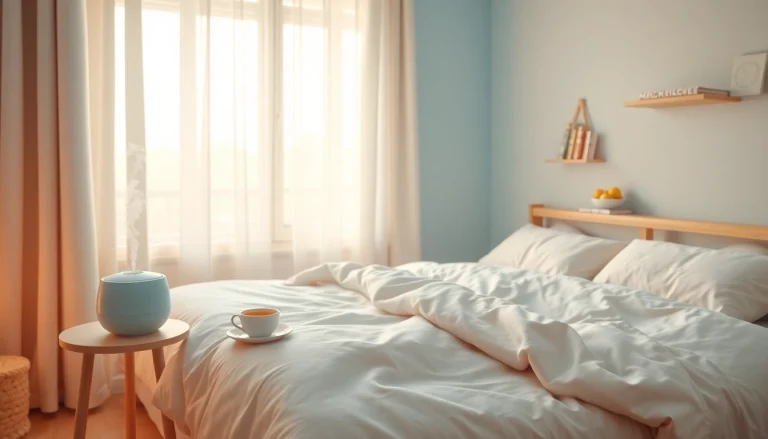 回復のための快適な寝室と、風邪を一晩で治す方法のヒント。